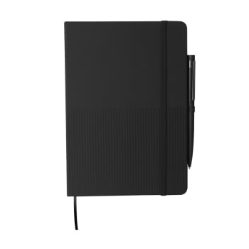 Kit Executivo Personalizado Caderno e Caneta Metálica ASICJ125