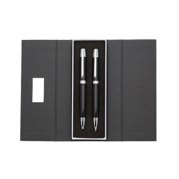 Kit Executivo Personalizado Caneta e Lapiseira Metal X181PAR Brindes Personalizados