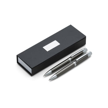 Kit Executivo Personalizado Caneta e Lapiseira Metal X181PAR Brindes Personalizados