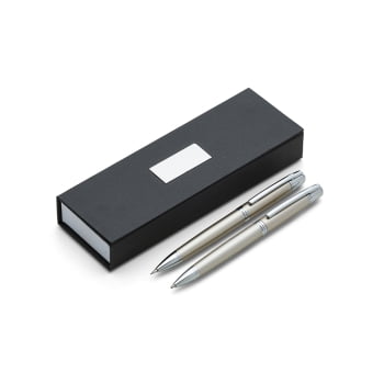 Kit Executivo Personalizado Caneta e Lapiseira Metal X181PAR Brindes Personalizados