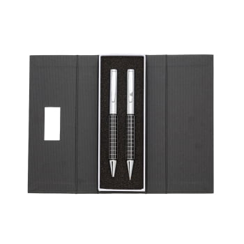 Kit Executivo Personalizado Caneta e Lapiseira Metal X201PAR Brinde Personalizado