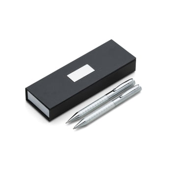 Kit Executivo Personalizado Caneta e Lapiseira Metal X201PAR Brinde Personalizado