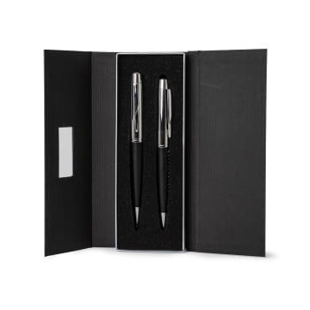 Kit Executivo Personalizado Caneta e Lapiseira Metal XP@177PAR Brindes Personalizados