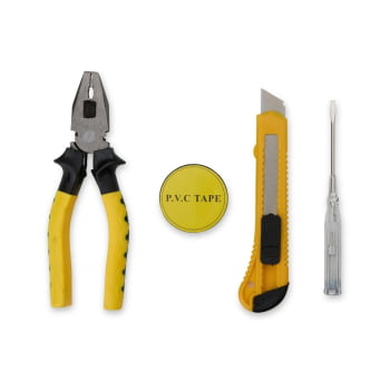 Kit Ferramenta Personalizado 4 Peças X08401 Brinde Personalizado 
