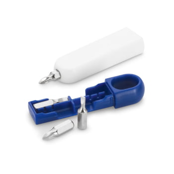 Kit Ferramenta Personalizado Ps 4 Pontas Removíveis SP94018 Brinde Personalizado