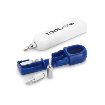 Kit Ferramenta Personalizado Ps 4 Pontas Removíveis SP94018 Brinde Personalizado