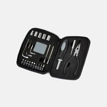Kit Ferramentas Personalizado Alumínio 24 Peças SMFE-00900 Brindes Personalizados