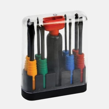 Kit Ferramentas Personalizado Polipropileno 10 Peças SMFE-00890 Brinde Personalizado
