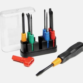 Kit Ferramentas Personalizado Polipropileno 10 Peças SMFE-00890 Brinde Personalizado