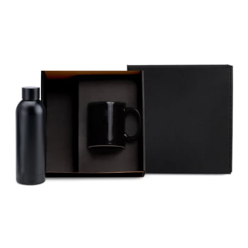 Kit Garrafa e Caneca 2 Peças SMKT-90361 Brindes Personalizados