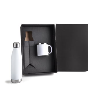Kit Garrafa e Caneca 700 ML / 300 ML SMKT-90153 Brindes Personalizados