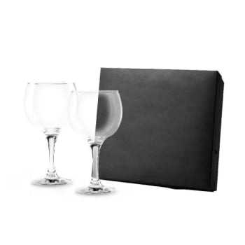 Kit Gin Personalizado Vidro 2 Peças SMVI-18622 Brinde Personalizado