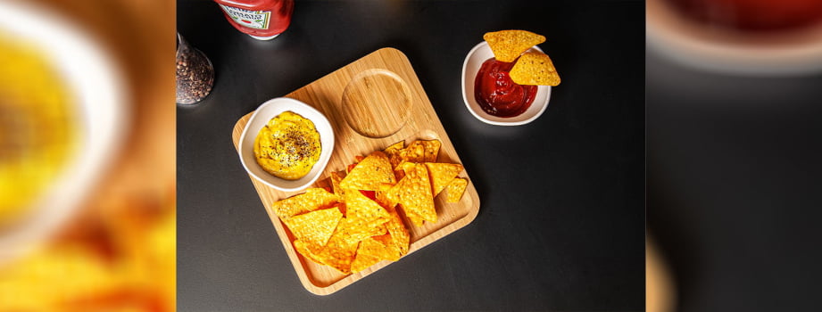 Kit Petisco Personalizado Bambu 3 Peças SMPD-00583 Brindes Personalizados