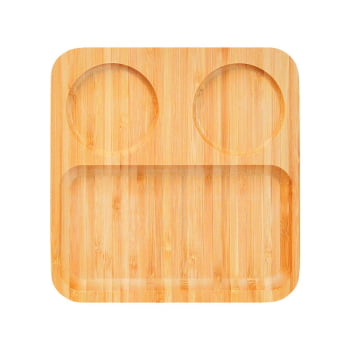 Kit Petisco Personalizado Bambu 5 Peças SMPD-00573 Brinde Personalizado