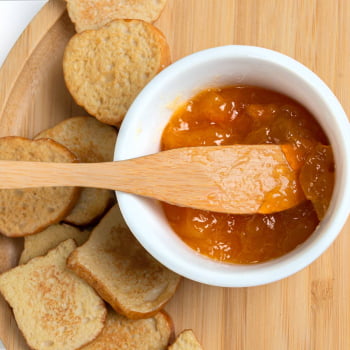 Kit Petisco Personalizado Bambu e Porcelana 3Peças SMKT-90248 Brindes Personalizados