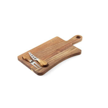 Kit Queijo Personalizado 3 Peças Caixa Kraft SP54293 Brinde Personalizado
