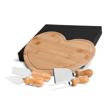 Kit Queijo Personalizado 5 Peças  SMPD-42043 Brindes Personalizados