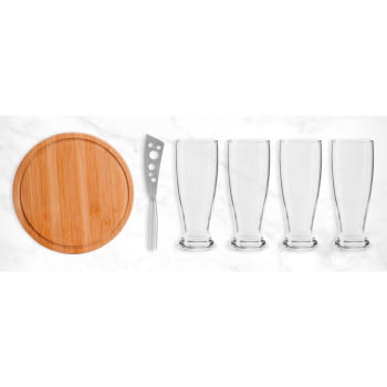 Kit Queijo Personalizado 6 Peças  SMKT-90012 Brindes Personalizados