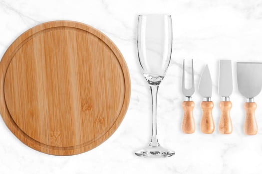 Kit Queijo Personalizado 6 Peças  SMKT-90025 Brindes Personalizados
