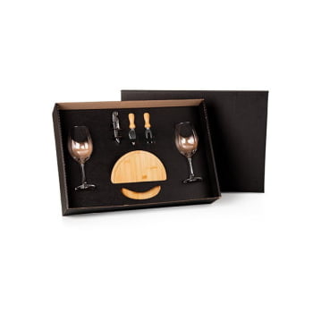 Kit Queijo Personalizado 6 Peças  SMKT-90207 Brindes Personalizados