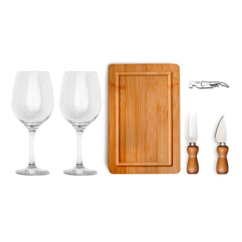 Kit Queijo Personalizado 6 Peças  SMKT-90395 Brindes Personalizados
