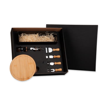 Kit Queijo Personalizado 7 Peças  SMKT-90020 Brindes Personalizados