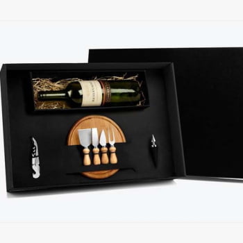 Kit Queijo Personalizado 7 Peças  SMKT-90020 Brindes Personalizados