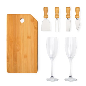 Kit Queijo Personalizado 7 Peças  SMKT-90197 Brinde Personalizado