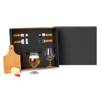 Kit Queijo Personalizado 7 Peças  SMKT-90201 Brinde Personalizado