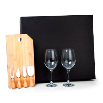 Kit Queijo Personalizado 7 Peças  SMKT-9032Q Brinde Personalizado