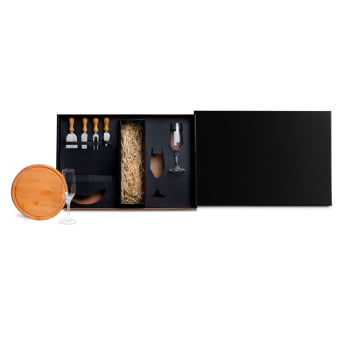 Kit Queijo Personalizado 7 Peças  SMKT-90341 Brinde Personalizado