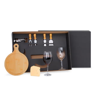 Kit Queijo Personalizado 8 Peças  SMKT-90106 Brinde Personalizado