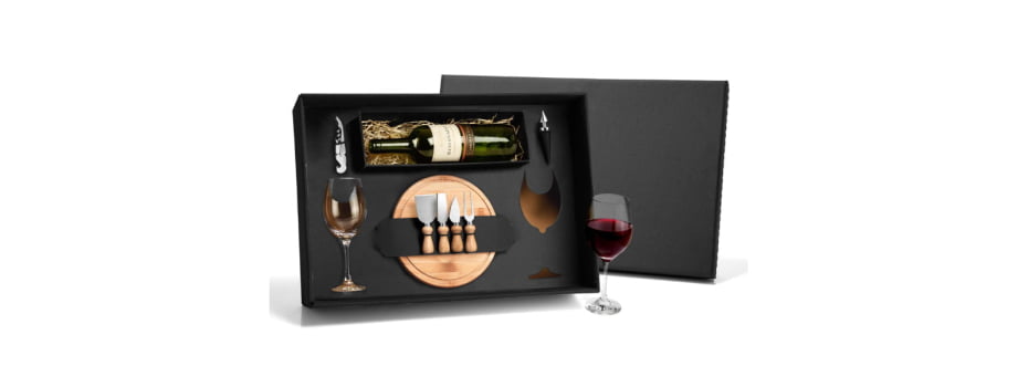Kit Queijo Personalizado 9 Peças  SMKT-90007 Brinde Personalizado
