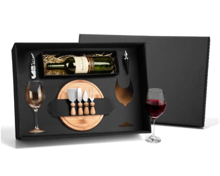 Kit Queijo Personalizado 9 Peças  SMKT-90007 Brinde Personalizado