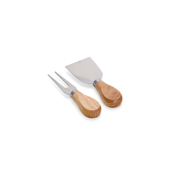 Kit Queijo Personalizado com Caixa 2 Peças X06221 Brindes Personalizados