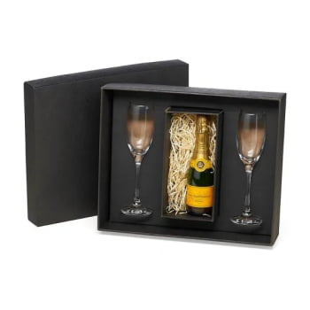 Kit Taças Personalizada Vidro 190 ML SMKT-9026F Brindes Personalizados