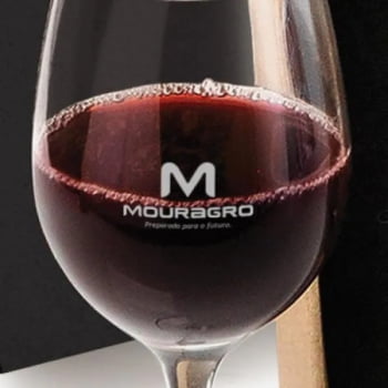 Kit Taças Personalizada Vidro 490 ML SMVI-08612 Brinde Personalizado