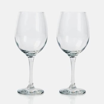 Kit Taças Personalizada Vidro 490 ML SMVI-18612 Brinde Personalizado