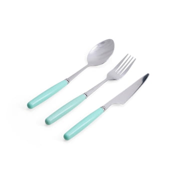 Kit Talheres Personalizado Metal e Plástico 3 Peças X18860 Brinde Personalizado