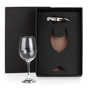 Kit Vinho Personalizado 2 Peças SMKT-9044J Brindes Personalizados