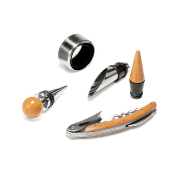 Kit Vinho Personalizado 4 Peças  SP94119 Brinde Personalizado