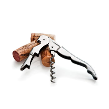 Kit Vinho Personalizado Abridor Saca-Rolhas 2 Estágios SMPV-00570 Brinde Personalizado