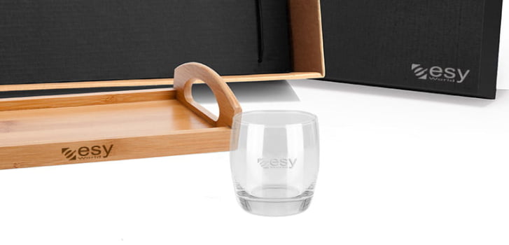 Kit Whisky Personalizado 3 Peças SMKT-90084 Brindes Personalizados