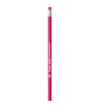 Lápis Personalizado com Borracha HB SP51736 Brinde Personalizado