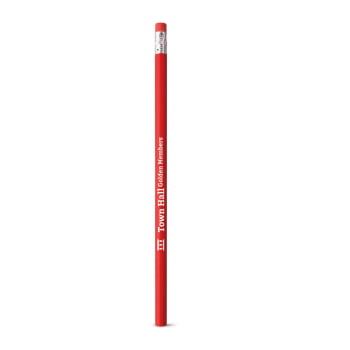 Lápis Personalizado com Borracha HB SP51736 Brinde Personalizado