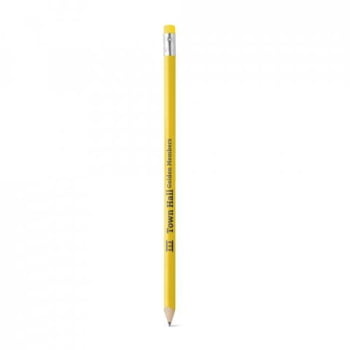 Lápis Personalizado com Borracha HB SP51979 Brindes Personalizados