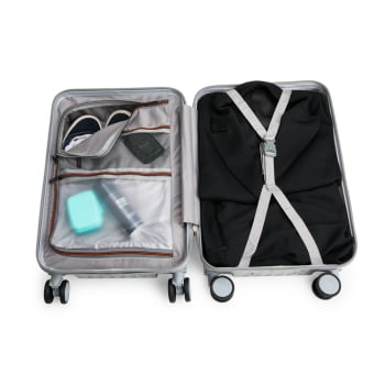 Mala de Viagem Personalizada Policarbonato 32 L X08306 Brindes Personalizados