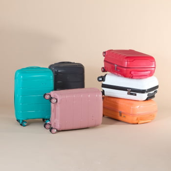 Mala Personalizada Plástico (Casca Dura) 40L X06067 Brindes Personalizados