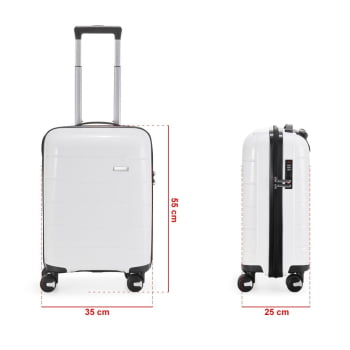 Mala Personalizada Plástico (Casca Dura) 40L X06067 Brindes Personalizados