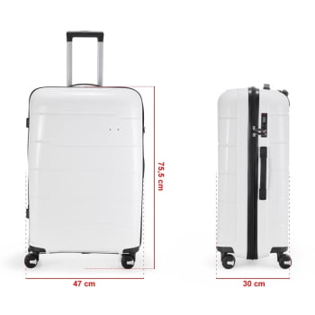 Mala Personalizada Plastico (Casca Dura) 95L X06069 Brindes Personalizados